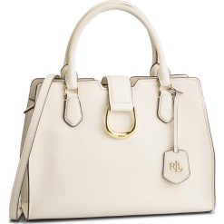 Torebka LAUREN RALPH LAUREN - Kenton 431724037007 Cream. Białe torebki klasyczne damskie Lauren Ralph Lauren, bez wzorów, ze skóry, klasyczne, bez dodatków. W wyprzedaży za 779,00 zł.