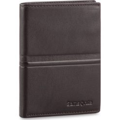 Duży Portfel Męski SAMSONITE - 001-015A0-0098-02 Brown. Pomarańczowe portfele męskie Samsonite, bez wzorów, ze skóry. W wyprzedaży za 129,00 zł.