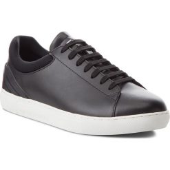 Sneakersy EMPORIO ARMANI - X4X224 XL459 A544 Black/Matt Black. Czarne sneakersy męskie marki Emporio Armani, na co dzień, bez wzorów, ze skóry, bez zapięcia. W wyprzedaży za 499,00 zł.
