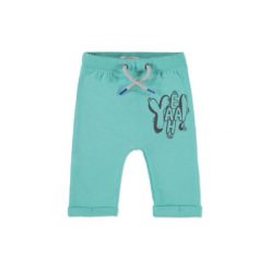 ESPRIT Boy Spodnie mint. Zielone spodnie chłopięce marki Esprit, z bawełny. Za 44,00 zł.