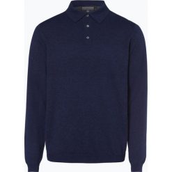 Finshley & Harding - Sweter męski z dodatkiem kaszmiru – Black Label, niebieski. Niebieskie swetry męskie Finshley & Harding, s, bez wzorów, z bawełny, eleganckie, bez kołnierzyka, bez kaptura. Za 179,95 zł.