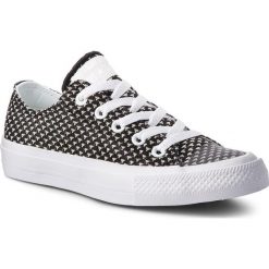 Tenisówki CONVERSE - Ctas II Ox 155461C Black/White/White. Czarne trampki i tenisówki damskie Converse, bez wzorów, z gumy, bez zapięcia. W wyprzedaży za 269,00 zł.