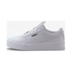 Puma Carina Bold Tenisówki Biały. Białe trampki i tenisówki damskie Puma, bez wzorów, z materiału, bez zapięcia. Za 309,95 zł.