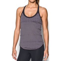 Under Armour Koszulka damska Ladder Mesh Tank Szara r. S (1290467-033). Szare topy sportowe damskie marki Under Armour, l, z dzianiny, z kapturem. Za 122,68 zł.