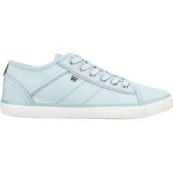 Wrangler Starry Lace Tenisówki Niebieski. Niebieskie trampki i tenisówki damskie Wrangler, bez wzorów, z materiału, bez zapięcia. Za 223,95 zł.