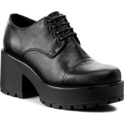 Półbuty VAGABOND - Dioon 4047-601-20 Black. Czarne półbuty damskie marki Vagabond, bez wzorów, ze skóry, eleganckie, bez obcasa, na obcasie, bez zapięcia. Za 419,00 zł.