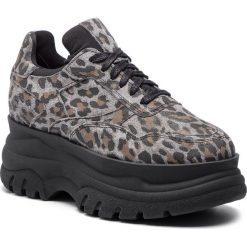 Sneakersy EVA MINGE - Cadalso 4C 18PM1372671EF 209. Szare półbuty damskie marki Eva Minge, bez wzorów, ze skóry, bez obcasa, na obcasie, bez zapięcia. Za 429,00 zł.