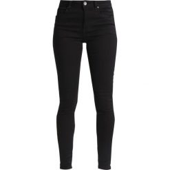 Kaffe GRACE Jeans Skinny Fit black deep. Czarne jeansy damskie Kaffe, z elastanu. Za 249,00 zł.