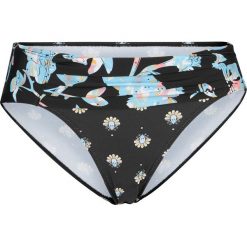 Figi bikini bonprix jasnoniebiesko-czarny w kwiaty. Niebieskie stroje kąpielowe damskie bonprix, w kwiaty. Za 59,99 zł.