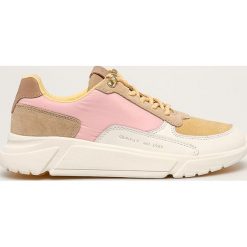 Gant - Buty Cocoville. Brązowe buty sportowe damskie GANT, bez wzorów, ze skóry, sportowe. Za 479,90 zł.