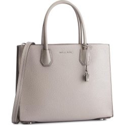Torebka MICHAEL MICHAEL KORS - Mercer 30F8SM9T3T Pearl Grey. Szare torebki klasyczne damskie MICHAEL Michael Kors, bez wzorów, ze skóry, klasyczne, bez dodatków. Za 1669,00 zł.