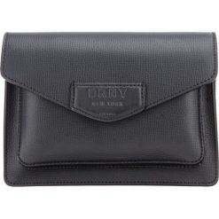 DKNY Sullivan Cross body bag Czarny. Czarne torebki klasyczne damskie DKNY, w paski, ze skóry, bez dodatków. Za 800,95 zł.