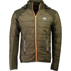 Kurtka przejściowa "Gardon" w kolorze khaki. Brązowe płaszcze męskie Geographical Norway Men, s, bez wzorów, bez kaptura. W wyprzedaży za 137,95 zł.
