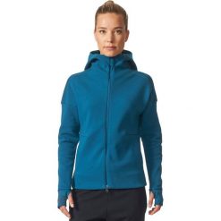 Adidas Bluza damska ZNE Hood2 Pulse niebieska r.M (BQ0117). Niebieskie bluzy sportowe damskie Adidas, m. Za 298,18 zł.