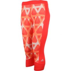 Legginsy: legginsy damskie 3/4 ADIDAS TECHFIT CAPRI PRINT 1 / AJ2271
