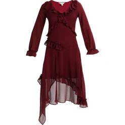 Sukienki: Miss Selfridge FRILL FRONT Sukienka letnia burgundy
