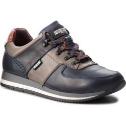 Sneakersy PIKOLINOS - M3H-6214 Blue. Niebieskie sneakersy męskie Pikolinos, na co dzień, bez wzorów, ze skóry, eleganckie, bez zapięcia. W wyprzedaży za 369,00 zł.