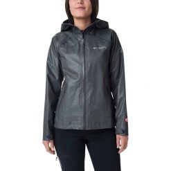 Kurtka trekkingowa Columbia OutDry EX Reign 1849102030. Szare kurtki damskie Columbia, l, bez wzorów, bez kaptura. Za 714,99 zł.
