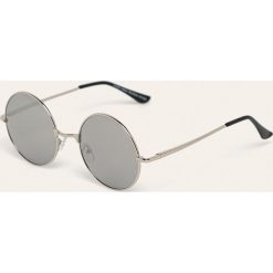 Answear - Okulary RayFlector. Szare okulary przeciwsłoneczne damskie ANSWEAR, okrągłe. Za 59,90 zł.