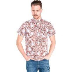 Pepe Jeans Hugh Koszula Czerwony Szary. Szare koszule męskie Pepe Jeans, s, bez wzorów, z bawełny, bez kołnierzyka, z krótkim rękawem. Za 292,95 zł.