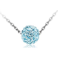 Naszyjniki damskie: Naszyjnik z kryształkami Swarovski – dł. 42 cm