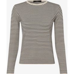 Weekend Max Mara - Sweter damski, niebieski. Niebieskie swetry damskie Weekend Max Mara, l, w paski, klasyczne, bez rękawów, bez kaptura. Za 699,95 zł.