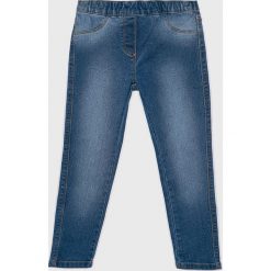 Blukids - Legginsy dziecięce 98-134 cm. Niebieskie spodnie dziewczęce Blukids, bez wzorów, z elastanu. Za 59,90 zł.