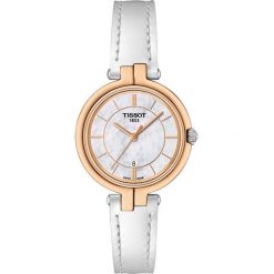 PROMOCJA ZEGAREK TISSOT T - LADY T094.210.26.111.01. Białe zegarki damskie marki TISSOT, ze stali. W wyprzedaży za 1100,00 zł.
