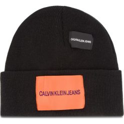 Czapka CALVIN KLEIN JEANS - J Patches Beanie W K40K400755 016. Czarne czapki męskie Calvin Klein Jeans, z jeansu. Za 179,00 zł.