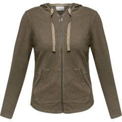 Bluza DEHA EASY. Brązowe bluzy damskie Deha, bez wzorów, z dzianiny, bez rękawów, bez kaptura. W wyprzedaży za 294,00 zł.