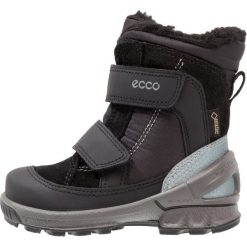 Ecco BIOM HIKE Śniegowce black. Czarne buty zimowe chłopięce marki ecco, z materiału. Za 599,00 zł.