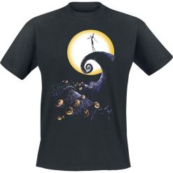 Miasteczko Halloween Cemetery T-Shirt czarny. Czarne t-shirty męskie z nadrukiem marki Miasteczko Halloween, xl, z okrągłym kołnierzem. Za 74,90 zł.
