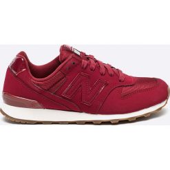 New Balance - Buty WR996SKH. Czerwone buty sportowe damskie New Balance, z materiału. W wyprzedaży za 269,90 zł.