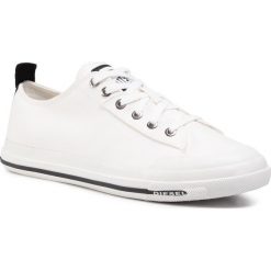 Trampki DIESEL - S-Astico Low Cut Y02367 PR012 T1015 Star White. Białe półbuty męskie Diesel, bez wzorów, z gumy, klasyczne, bez zapięcia. Za 449,00 zł.