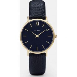 Zegarki damskie: Zegarek damski Cluse Gold Midnight Blue Minuit CL30014