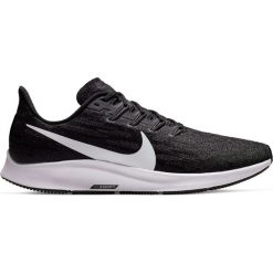 Buty Nike Air Zoom Pegasus 36 M Biało-Czarne. Czarne buty sportowe męskie Nike, bez zapięcia, do biegania. Za 499,99 zł.