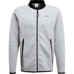 Bluzy męskie: Jack & Jones Tech JJTRUB BASEBALL Bluza rozpinana light grey melange