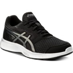 Buty ASICS - Stormer 2 T893N Black/Carbom/White 9097. Czarne buty sportowe damskie Asics, bez wzorów, ze skóry ekologicznej, sportowe, do biegania. W wyprzedaży za 169,00 zł.
