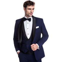Marynarka ROBERTO GGGS900279. Czarne marynarki męskie Giacomo Conti, m, bez wzorów, z wełny, eleganckie. Za 1199,00 zł.
