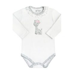 Nini Body Dziewczęce 86 Biały. Białe body niemowlęce Nini, z aplikacjami, z bawełny, bez rękawów. Za 35,00 zł.