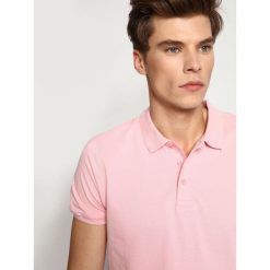 T-SHIRT POLO MĘSKI. Szare koszulki polo Top Secret, m. Za 24,99 zł.