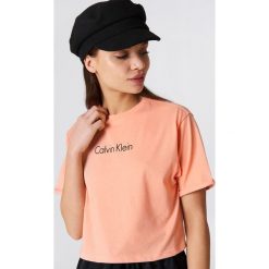 Calvin Klein Miękki t-shirt - Pink. Różowe t-shirty damskie Calvin Klein. Za 202,95 zł.