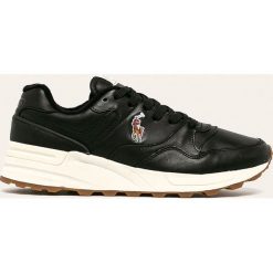 Polo Ralph Lauren - Buty. Czarne buty sportowe męskie Polo Ralph Lauren, ze skóry, na sznurówki. Za 639,90 zł.