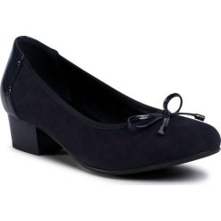 Półbuty CLARA BARSON - WS19133-4 Cobalt Blue. Niebieskie półbuty damskie Clara Barson, bez wzorów, ze skóry ekologicznej, bez obcasa, na obcasie, bez zapięcia. Za 79,99 zł.