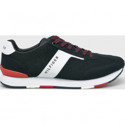 Tommy Hilfiger - Buty. Szare halówki męskie TOMMY HILFIGER, z gumy, na sznurówki. Za 399,90 zł.