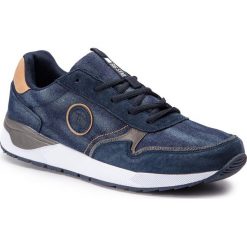 Sneakersy BIG STAR - DD174312 Navy. Niebieskie sneakersy męskie BIG STAR, na co dzień, bez wzorów, z zamszu, retro, bez zapięcia. W wyprzedaży za 149,00 zł.