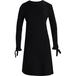 Sukienki: Dorothy Perkins LONG SLEEVE TIE Sukienka dzianinowa black