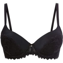 Biustonosz usztywniany bonprix czarny. Czarne biustonosze bardotka bonprix. Za 44,99 zł.