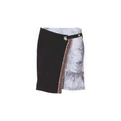 Spódnice krótkie Desigual POURTU. Czarne spódniczki damskie Desigual, s, bez wzorów, krótkie, mini. Za 216,30 zł.