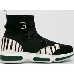 Gioseppo - Buty. Czarne buty sportowe damskie Gioseppo, bez wzorów, ze skóry, sportowe. W wyprzedaży za 199,90 zł.
